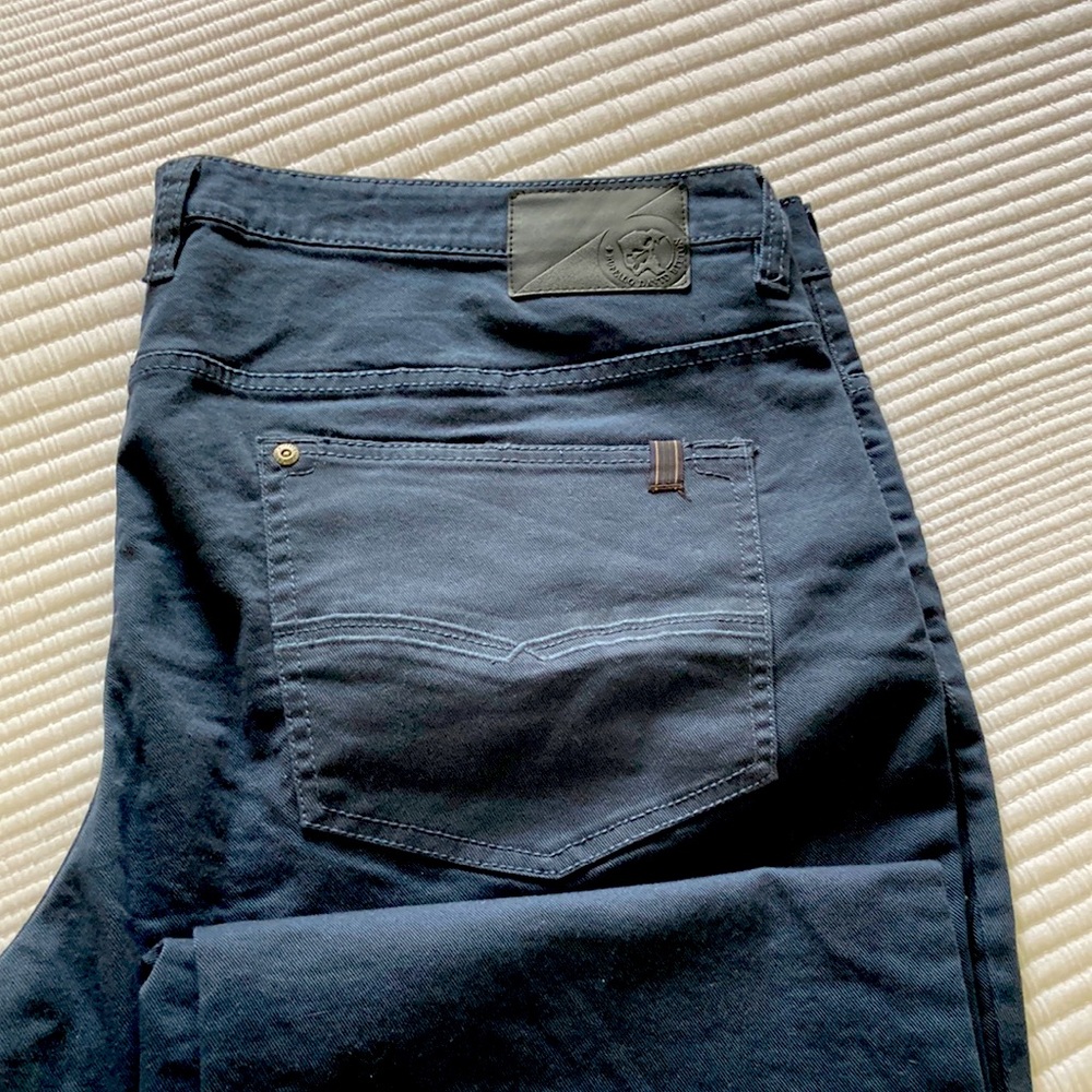 Buffalo David Briton Navy Cotton Sam X jeans 40/32